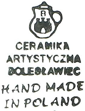 Blue Rose Polish Pottery Athena Oval Platter