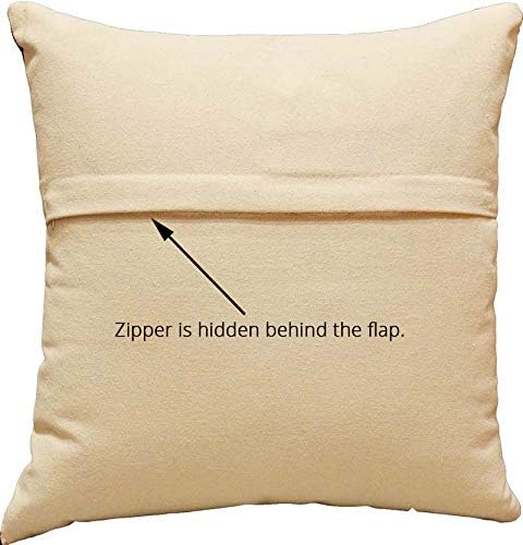 Modern Throw Pillow Cover - Kandinsky Inspired Abstract Pattern - Red - 18" x 18" - Hand Embroidered Wool - Living Room, Office, Bedroom, Outdoor