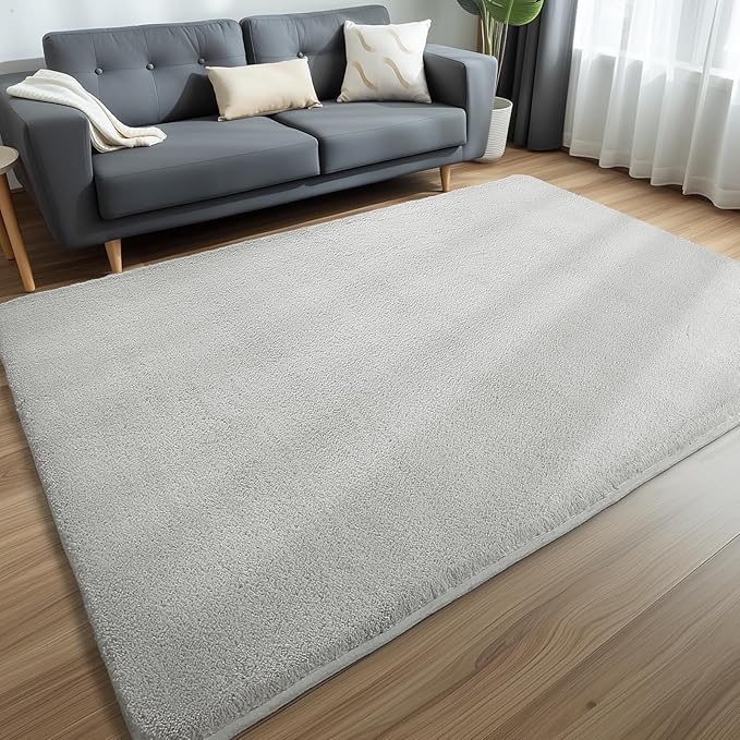 Sour Lemon 9x12 Area Rugs for Living Room, Soft Large Area Rug Fluffy Rugs for Bedroom,Machine Washable Area Rug Non Slip Carpet Rug for Living Room Playroom Kids Room Home Decor