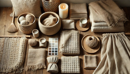 Soft Textures for a Serene Living Room