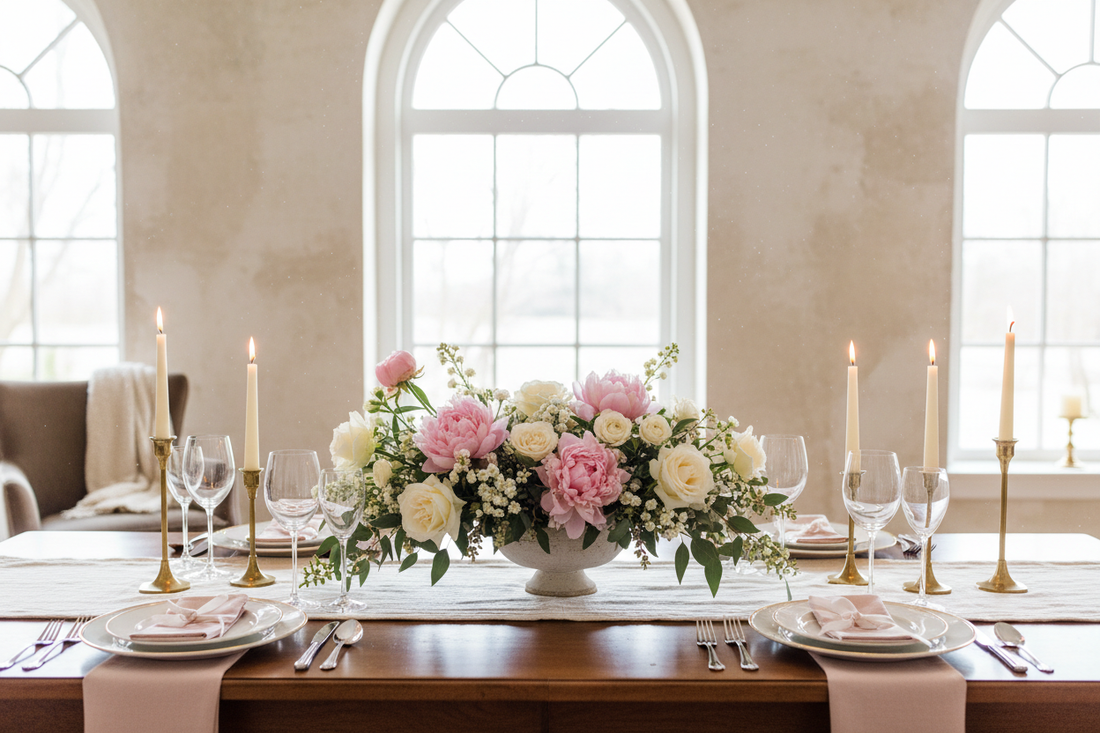 How to Create a Floral Centerpiece for Your Dining Table