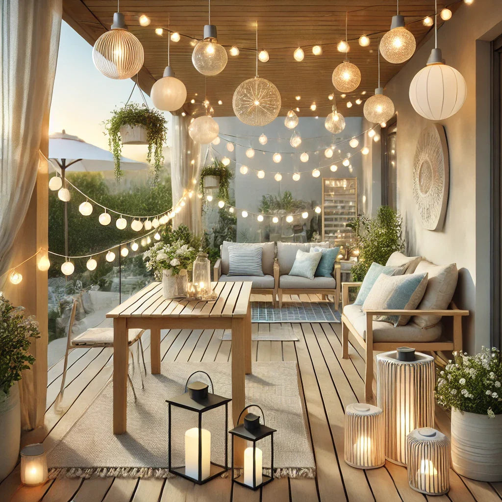 Outdoor String Lights & Lanterns