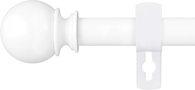 Curtain Rods for Windows 66 to 120” by Poskena