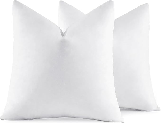 MIULEE 22x22 Pillow Inserts, Decorative Fluffy Throw Pillow Inserts Cotton by MIULEE
