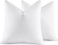 MIULEE 16x16 Pillow Inserts, Double-Layer Down-Proof Cotton Cover, Decorative by MIULEE
