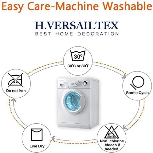 H.VERSAILTEX Velvet Stretch Couch Cushion Cover Plush Cushion Slipcover for Chair Loveseat Sofa Cushion Furniture Protector Seat Cushion Sofa Cover (3 Piece XL Sofa Cushion Covers, Mocha)