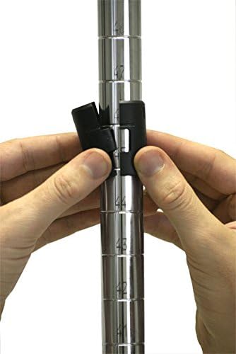 Omega Products Corporation 12" Deep x 48" Wide x 14" High Chrome Stationary Dunnage Rack