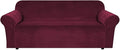 H.VERSAILTEX Stretch Velvet Sofa Covers by HVERSAILTEX