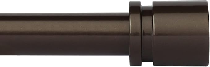 Byondeth Curtain Rods for Windows 16 to 88 Inches Adjustable Length 1 Inch by Byondeth