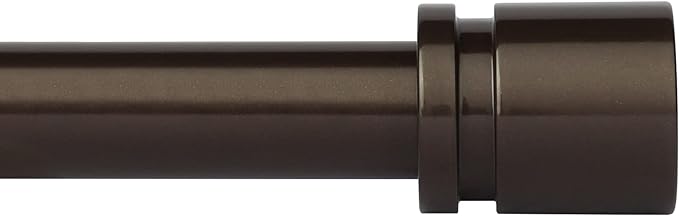 Byondeth Curtain Rods for Windows 16 to 120 Inches Adjustable Length 1 Inch by Byondeth