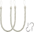 BEL AVENIR Curtain Tiebacks Ropes Tie-Backs, Handmade Curtain Holdbacks by BELAVENIR