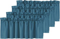H.VERSAILTEX Blackout Valances for Windows, Kitchen Valance Curtains for Living by HVERSAILTEX
