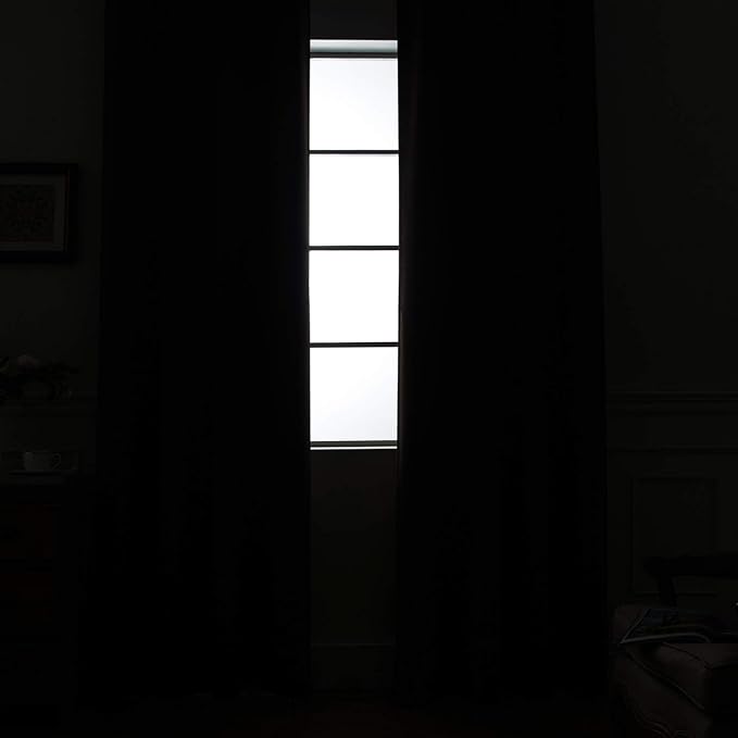Yakamok Grey Blackout Curtains 63 Inches Long - Image 8