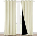 NICETOWN Thermal Insulated 100% Blackout Curtains, Noise Reducing Performance by NICETOWN