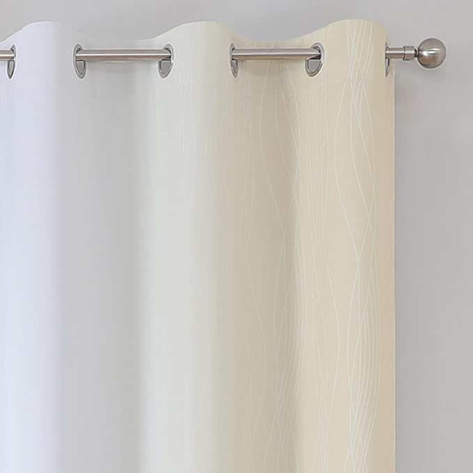 Estelar Textiler Full Room Darkening Blackout Curtains 72 Inch Length 2 Panels - Image 4