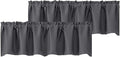 Chyhomenyc Charcoal Grey Valances by Chyhomenyc