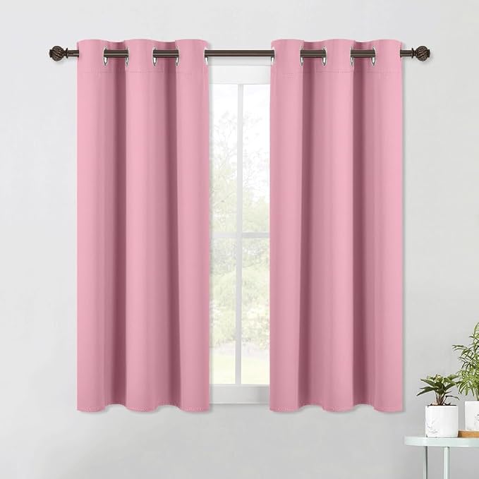 NICETOWN Blackout Window Curtains 60 inch Length 2 Panels, 34 x 60 Inch by NICETOWN