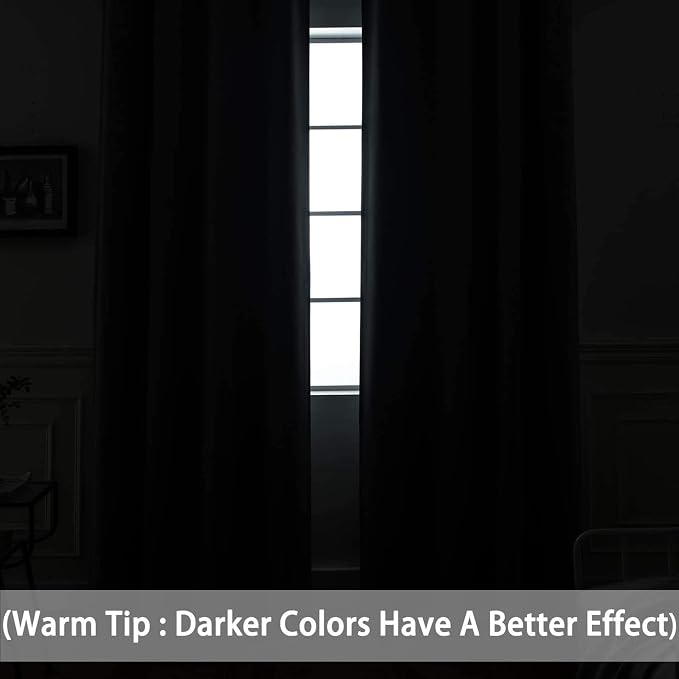 Yakamok Blackout Room Darkening Curtain Panel - Image 3
