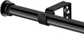 Small Curtain Rods for Windows 30" to 45" 5/8 Inch Standard Decorative Black by Alskarhem