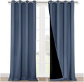 NICETOWN Full Shading Curtains 90 inches Long 2 Panels Set by NICETOWN