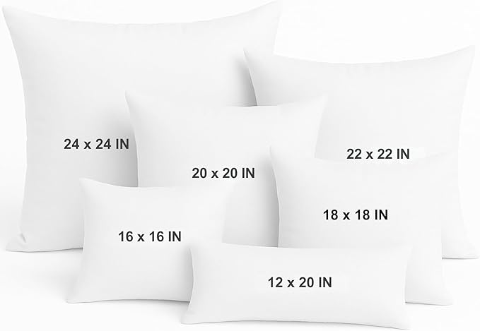 LANE LINEN 18 x 18 Throw Pillow Insert - Image 9