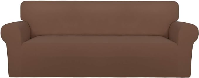 PureFit Super Stretch Sofa Slipcover – Spandex Non Slip Soft Couch Sofa Cover by PureFit