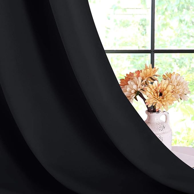 NICETOWN Bathroom Blackout Curtains and Drapes - Image 5