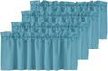 H.VERSAILTEX Blackout Blue Curtain Valances by HVERSAILTEX