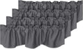 H.VERSAILTEX 4 Panels Blackout Curtain Valances by HVERSAILTEX