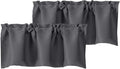 Chyhomenyc Charcoal Grey Valances by Chyhomenyc
