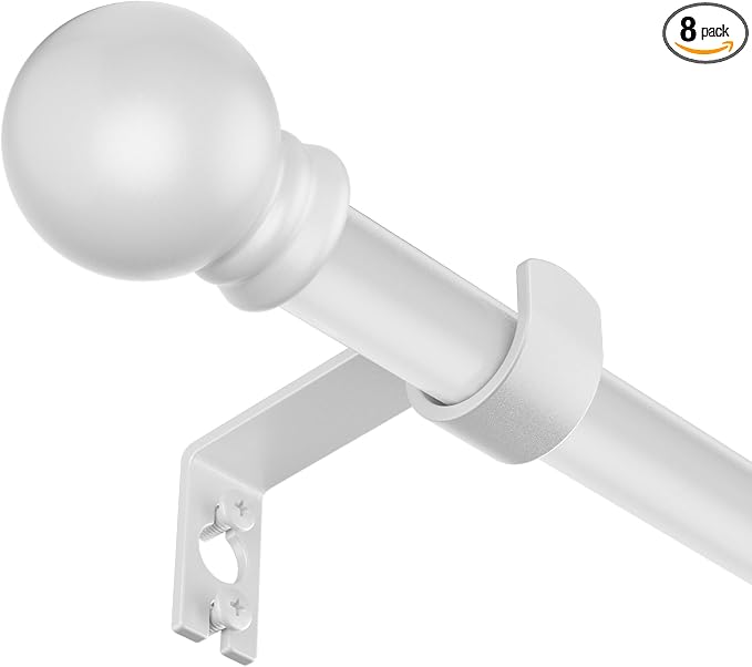 SMODBRODRE Curtain Rods for Window 32 to 120 by SMODBRODRE