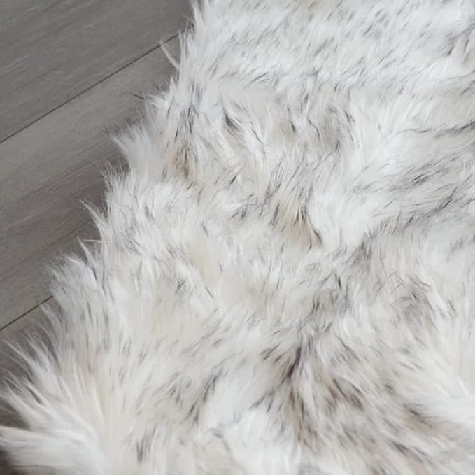 ORINOVA White and Grey Rug 8x10 Area Rugs - Image 7
