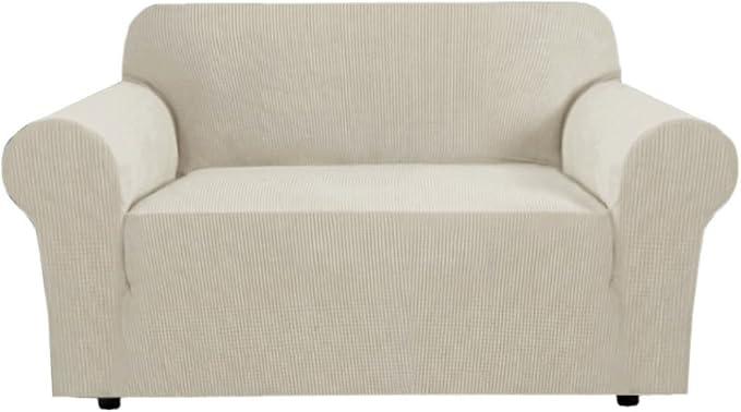 H.VERSAILTEX Stretch Loveseat Covers 1-Piece Loveseat Slipcover|Sofa Cover by HVERSAILTEX