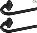 TVWOO 2 Pack Wrap Around Curtain Rods, 28 to 48 Inch, 5/8 Inch Adjustable by TVWOO