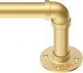 Zeerobee Curtain Rods for Windows 144 to 168, 1 Inch Industrial Wrap Around by zeerobee