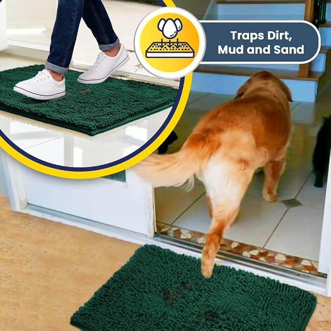 Muddy Mat® | Super Absorbent Door Mat Indoor, Microfiber Quick Dry Chenille - Image 5