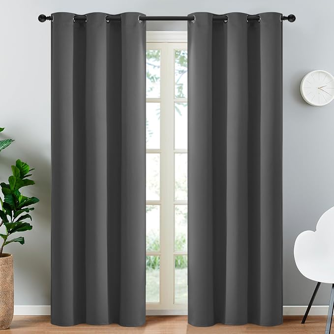 Yakamok 84 Inch Long Blackout Curtains by Yakamok