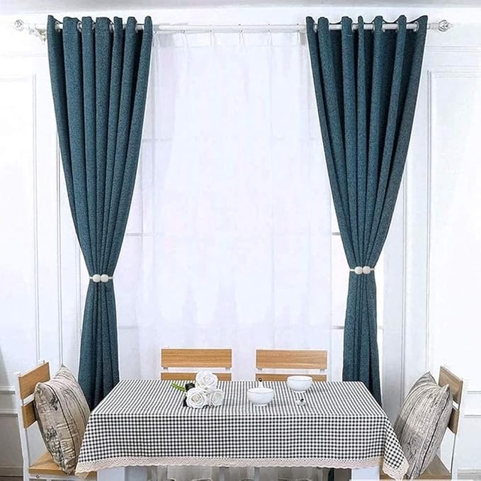 Melaluxe 4 Pack Magnetic Curtain Tiebacks, Decorative Curtain Holdbacks - Image 5