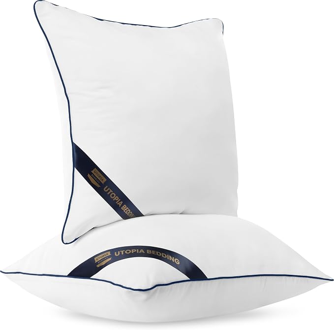 Utopia Bedding 22x22 Throw Pillow Inserts, Decorative Pillows, Plush & - Image 4
