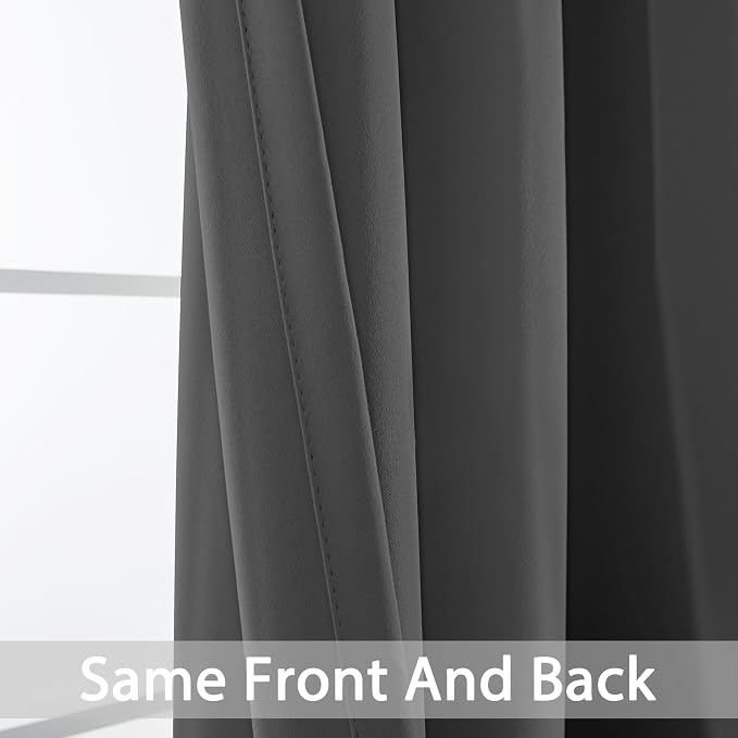 Yakamok 96 Inch Long Blackout Curtains - Image 3