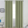 Yakamok Blackout Curtains for Bedroom, Thermal Insulated Blackout Grommet Top by Yakamok