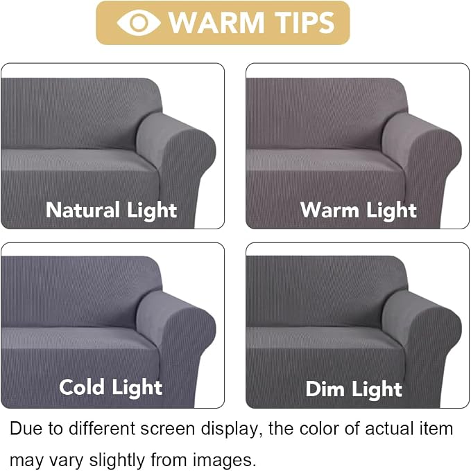 H.VERSAILTEX Stretch Couch Covers - Image 3