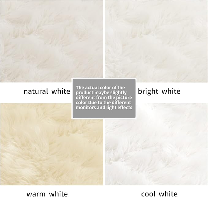 Faux Fur Rug, Ultra Soft Fuzzy Shag Rug - Image 7