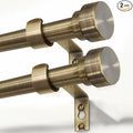 Lootkell 2 Pack Antique Bronze Curtain Rods by Unknown
