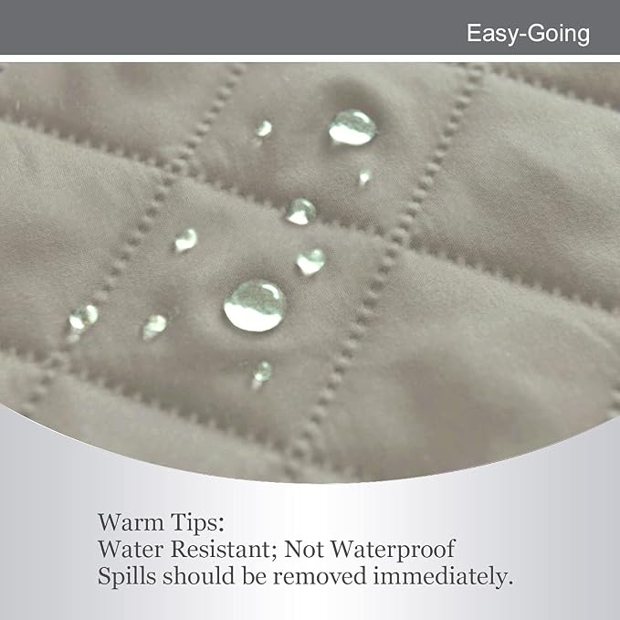 Easy-Going Reversible Couch Cover, 3 Cushion Sofa, Water Resistant Furniture Mat - Image 4