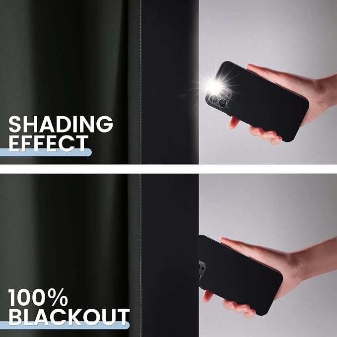 SimpleHome Ombre Room Darkening Curtains - Image 3