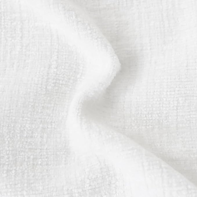 CaliTime Decorative Couch Throw Pillow Covers 16 X 16 Inches True White | Pack - Image 2