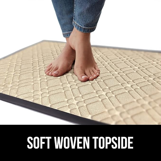 GORILLA GRIP 100% Waterproof All-Season WeatherMAX Doormat, US Designed Natural - Image 7