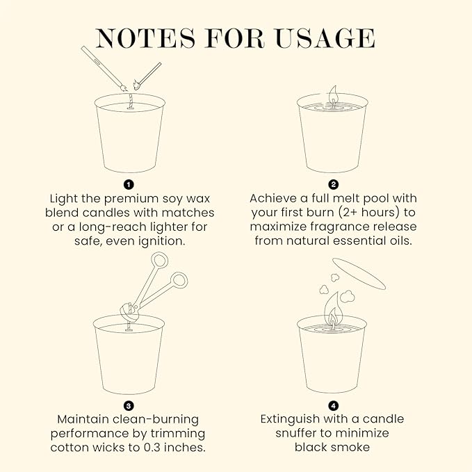 M&SENSE Natural Soy Candle| Bamboo Stream | 16.6 oz, 95H Burn | Minimalist Scented Candle for Relaxation, Gifting, Home Décor | for Bedroom, Office, Party Large