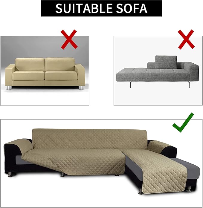 Easy-Going L Shape Sectional Sofa Cover - Image 4